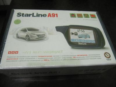 Лот: 5070994. Фото: 1. starline a91 сигнализация с установкой. Автомобильные сигнализации