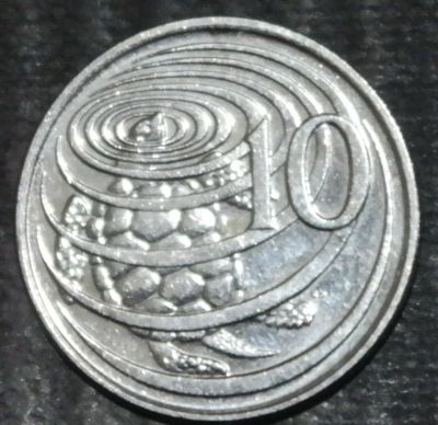 Лот: 19971298. Фото: 1. Экзотика с рубля (20985) Кайманы. Остальные страны