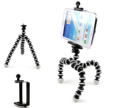 Лот: 12875337. Фото: 1. Tripod Octopus Black подставка... Штативы, держатели