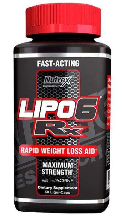 Лот: 9027866. Фото: 1. Nutrex Lipo-6 RX 60 капсул. Спортивное питание, витамины