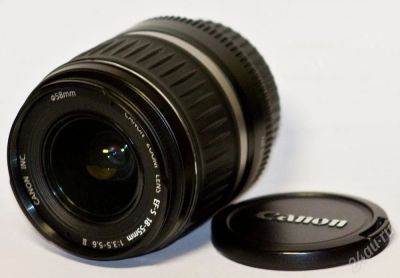 Лот: 17695. Фото: 1. Объектив Canon EF-S 18-55 f/3... Красноярск