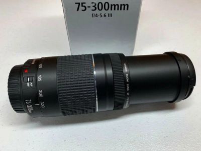 Лот: 16224769. Фото: 1. Объектив Canon EF 75-300mm f/4-5... Объективы