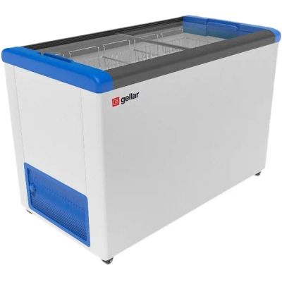 Лот: 24586545. Фото: 1. Холодильник Gellar FG 400 C Blue. Холодильники, морозильные камеры