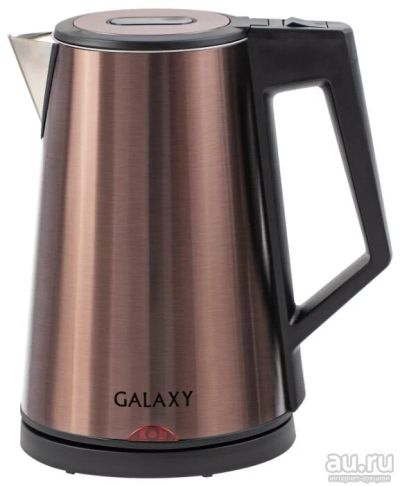 Лот: 16666410. Фото: 1. Электрочайник Galaxy GL0320 Bronze. Чайники, кофемашины, кулеры