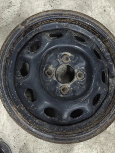 Лот: 6791975. Фото: 1. Штамп Nissan R14 4x100 (N06149901... Диски