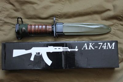 Лот: 6185387. Фото: 1. нож AK-74M (Пластиковые ножны). Другое (туризм)