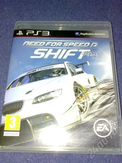 Лот: 340238. Фото: 1. NFS shift английская версия ps3. Игры для консолей