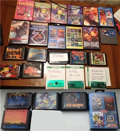 Лот: 2591761. Фото: 1. Картриджи для приставки SEGA MEGA... Игровые приставки, консоли