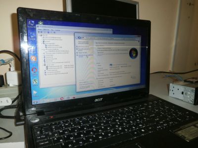 Лот: 12337132. Фото: 1. Ноутбук Acer + Сзу. Ноутбуки