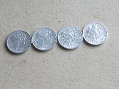 Лот: 20004955. Фото: 1. Монета 10 геллер Чехословакия... Европа