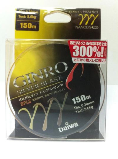 Лот: 7000824. Фото: 1. Леска Daiwa Ginro Silver Beast... Леска, блесны, крючки, мормышки