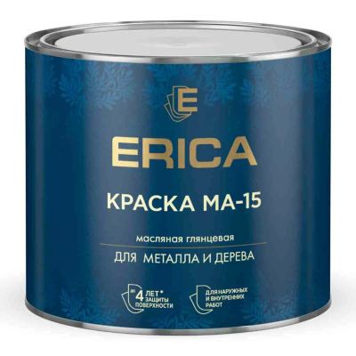 Лот: 24085228. Фото: 1. Краска Erica, МА-15, масляная... Краски, лаки, растворитель