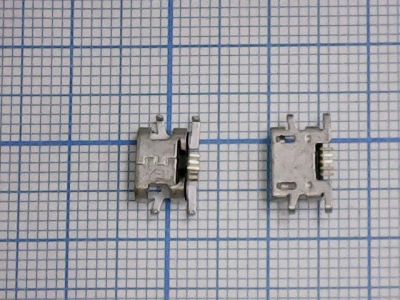 Лот: 12287289. Фото: 1. Системный разъём №067 micro-USB... Разъёмы