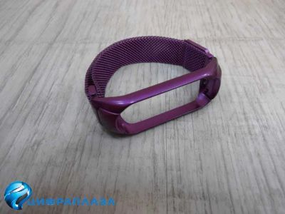 Лот: 20288588. Фото: 1. Ремешок для Xiaomi Mi Band 7 миланская... Смарт-часы, фитнес-браслеты, аксессуары