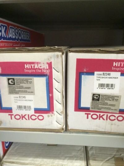 Лот: 5262253. Фото: 1. Стойка Передняя Tokico Nissan... Ходовая, подвеска, рулевое управление