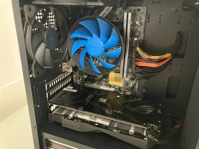 Лот: 19936886. Фото: 1. Компьютер (QL3X/GTX 1050/ОЗУ 16Gb... Компьютеры в сборе