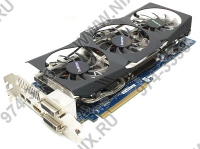 Лот: 4503772. Фото: 1. Видеокарта Gigabyte Radeon HD... Видеокарты