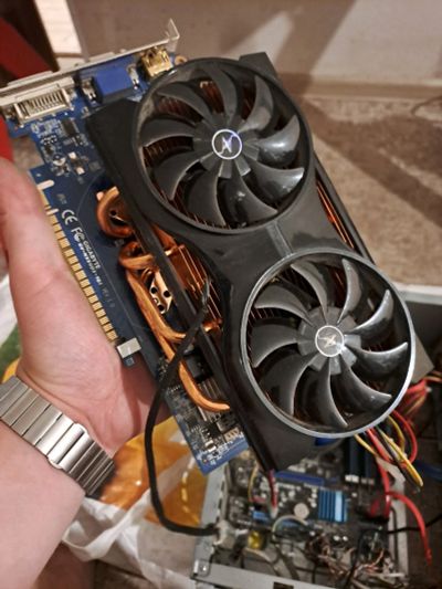 Лот: 23356883. Фото: 1. Видеокарта Nvidia geforce gtx... Видеокарты