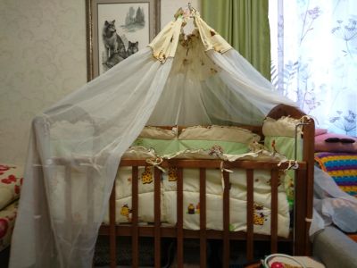 Лот: 17447454. Фото: 1. Кроватка детская Можга. Детские кровати и кроватки