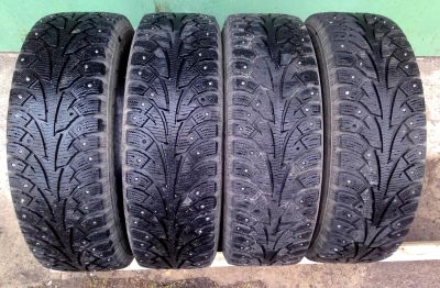 Лот: 7509180. Фото: 1. 185 65 R15 Hankook Winter I*Pike... Шины