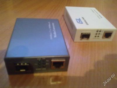 Лот: 1466221. Фото: 1. Media Converter Gigalink 1000Base... Маршрутизаторы (роутеры)