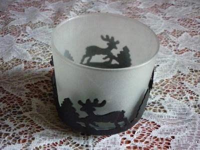 Лот: 3200899. Фото: 1. Подсвечник (металл, стекло). Подсвечники, канделябры