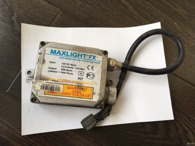 Лот: 13716297. Фото: 1. Блок розжига MaxLight FX. Оптика и освещение