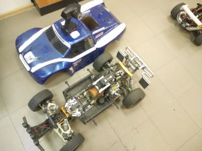 Лот: 9614958. Фото: 1. Hpi Baja 5t далеко не сток. Автомоделизм