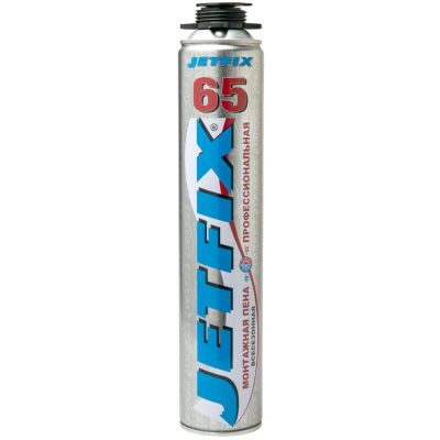 Лот: 24101002. Фото: 1. Пена монтажная Jetfix, профессиональная... Клеи, герметики, пена монтажная, клейкие ленты