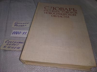Лот: 18713115. Фото: 1. Словарь русских говоров Новосибирской... Словари