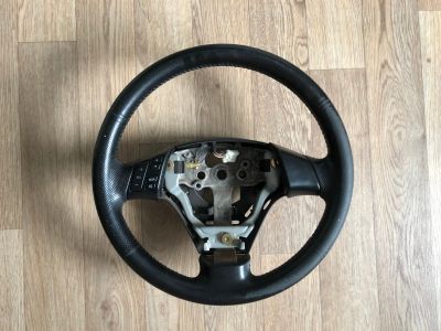 Лот: 17912090. Фото: 1. руль кожаный мазда mazda 3 (аксела... Салон