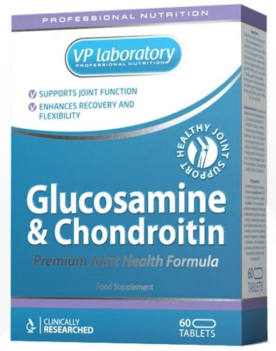 Лот: 8699957. Фото: 1. Glucosamine & Chondroitin от VP... Спортивное питание, витамины