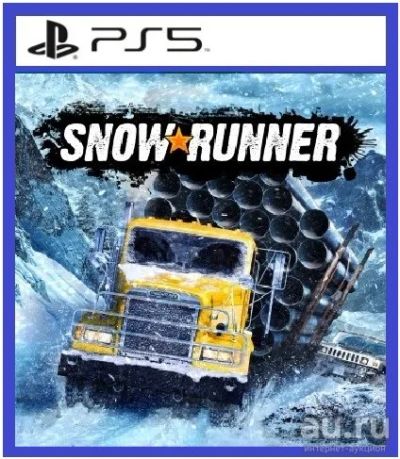 Лот: 16922141. Фото: 1. SnowRunner. Игра для PS5 (русс... Игры для консолей