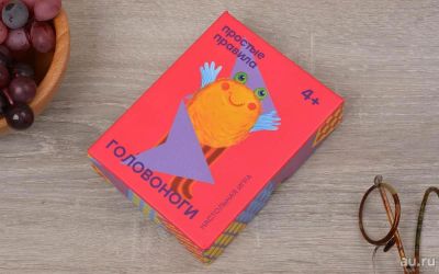 Лот: 12981235. Фото: 1. Простые Правила: Головоноги (2017... Настольные игры, карты