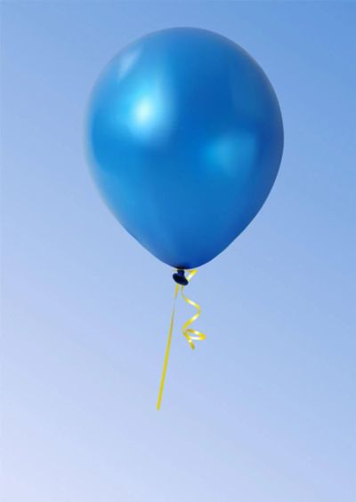 Лот: 5101662. Фото: 1. Гелиевый воздушный шарик 9" с... Воздушные шары