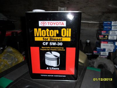 Лот: 3461329. Фото: 1. Дизельное мотрное масло Toyota... Масла, жидкости