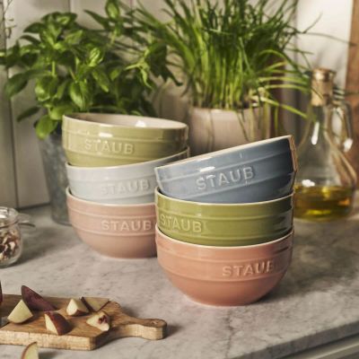 Лот: 25083432. Фото: 1. Набор мисок 14см Staub. Тарелки, блюда, салатники