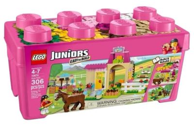 Лот: 7159635. Фото: 1. Конструктор Lego Juniors Пони... Конструкторы