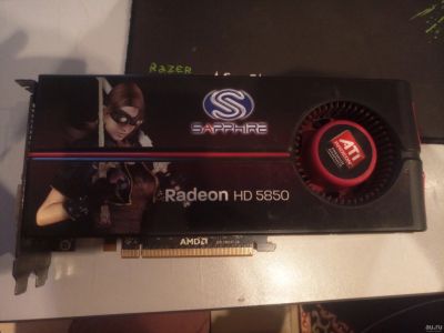 Лот: 11879079. Фото: 1. Sapphire Radeon HD5850, аналог... Видеокарты
