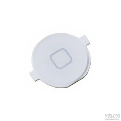 Лот: 9447174. Фото: 1. Кнопка Home iPhone 4S белая. Корпуса, клавиатуры, кнопки