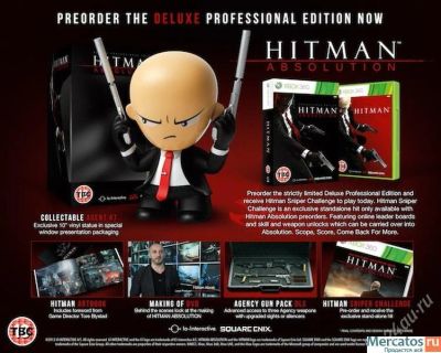 Лот: 2779645. Фото: 1. Hitman Absolution Deluxe Professional... Игры для консолей