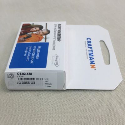 Лот: 7848235. Фото: 1. Аккумулятор Craftmann LG D855... Аккумуляторы