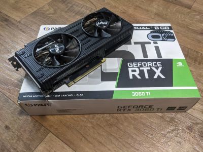 Лот: 20568945. Фото: 1. Видеокарта Palit GeForce RTX 3060... Видеокарты