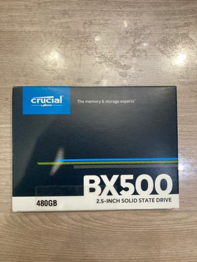 Лот: 17655379. Фото: 1. SSD Crucial 480GB BX500. SSD-накопители