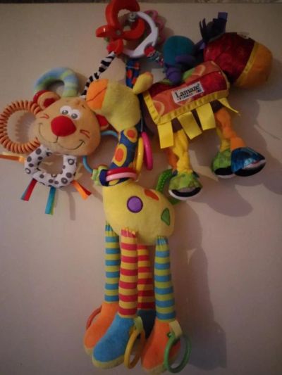 Лот: 7561690. Фото: 1. Игрушка подвес на коляску кроватку... Развивающие