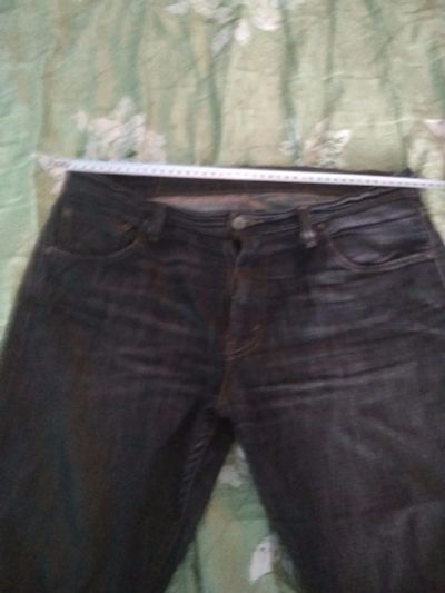 Лот: 13248479. Фото: 1. Levis 501 джинсы черные. Брюки, джинсы, шорты