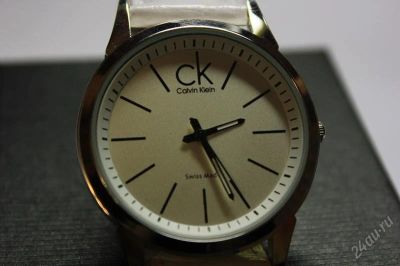 Лот: 1326380. Фото: 1. Часы копия CK Calvin Klein белые. Другие наручные часы