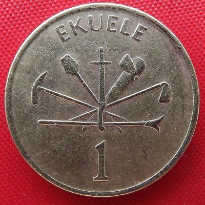 Лот: 3914334. Фото: 1. (№3326) 1 экуэле 1975 (Экваториальная... Африка