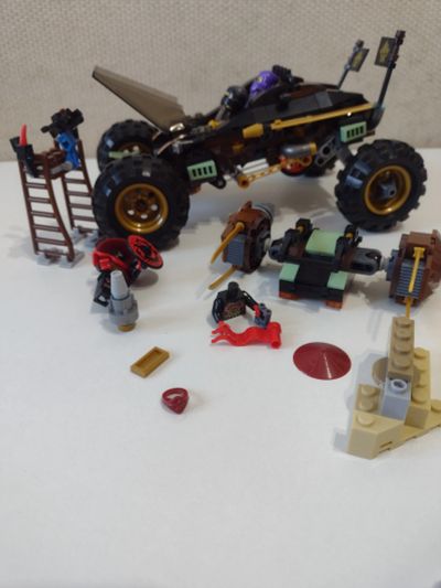 Лот: 18933129. Фото: 1. Машинка Ninjago горный внедорожник... Конструкторы