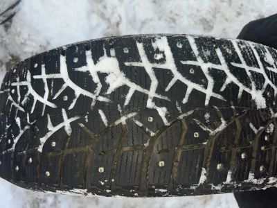 Лот: 25028402. Фото: 1. (1шт)225-60-18 Bridgestone Spike... Шины